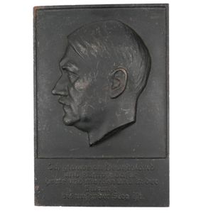 'Adolf Hitler' Wall Plaque