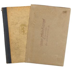 Adolf Hitler's 'Mein Kampf' 1942 with Slipcase