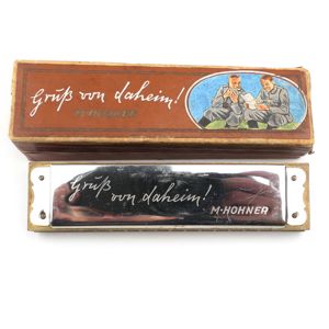 Wehrmacht Harmonica in original carton case