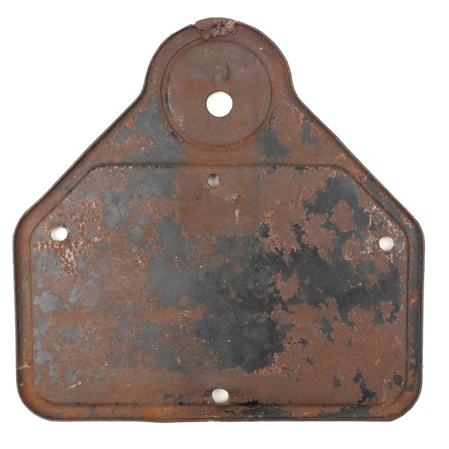 German Motorcycle License Plate Berlin — image 4