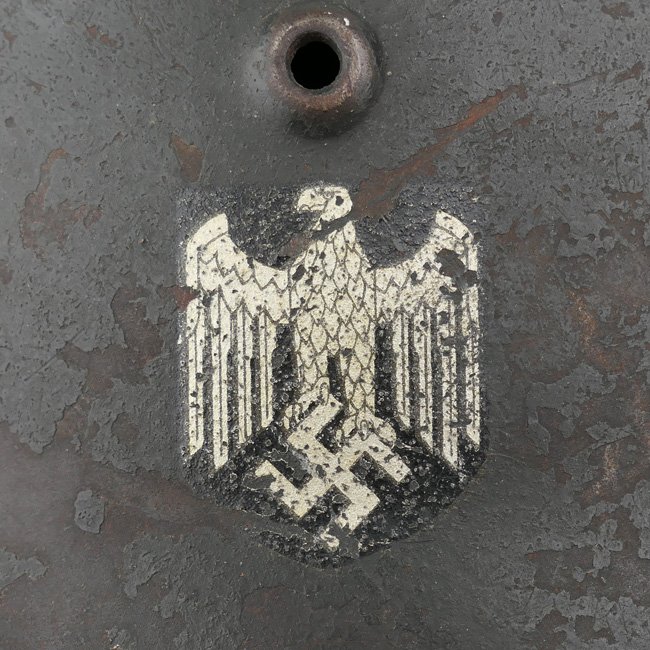 WH (Heer) M40 SD Combat Helmet — image 6