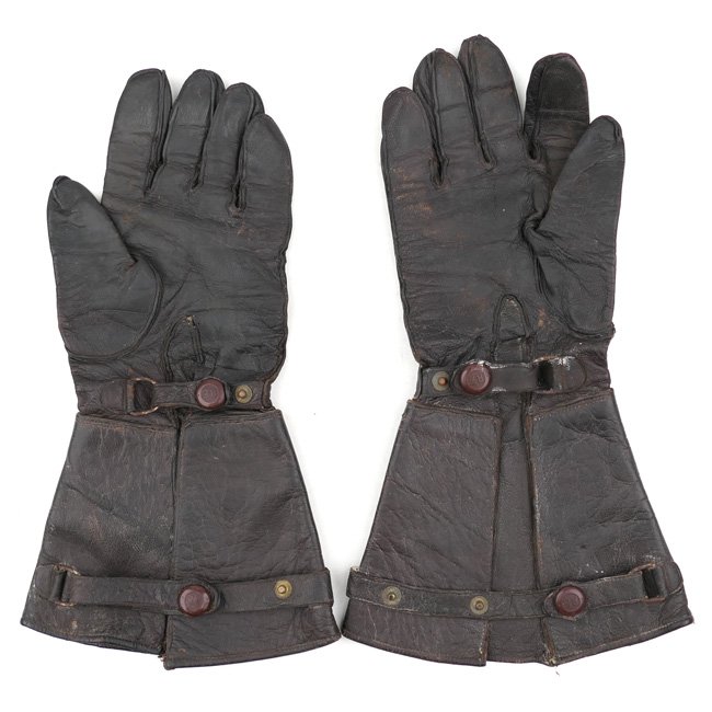 Luftwaffe Leather Flying Gloves 1939 — image 2