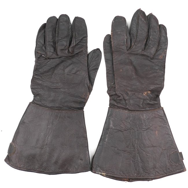 Luftwaffe Leather Flying Gloves 1939 — image 3
