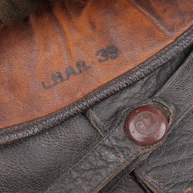 Luftwaffe Leather Flying Gloves 1939 — image 6