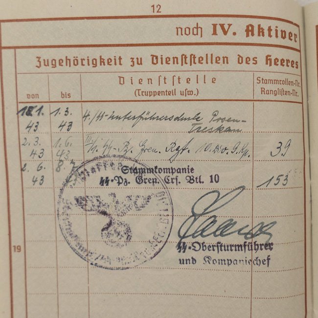 Waffen-SS Wehrpaß — image 6