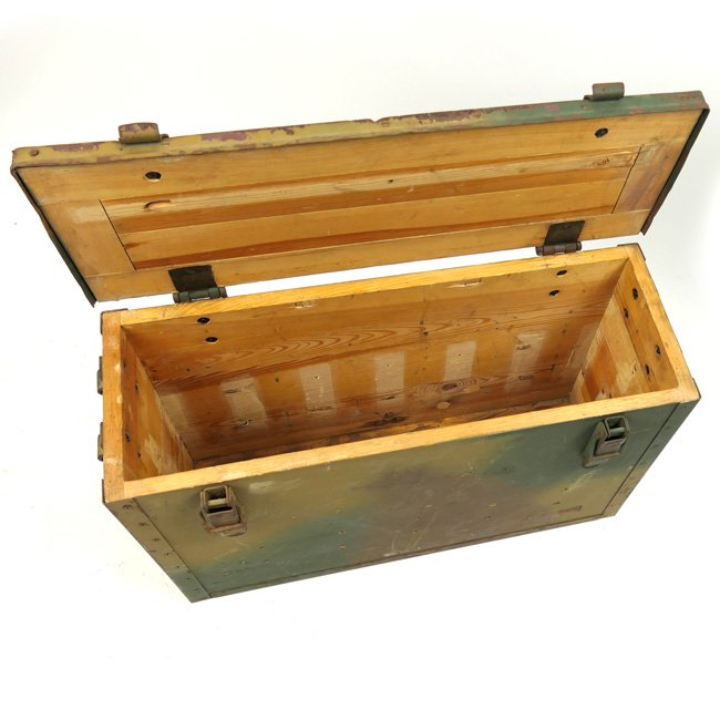 Camouflaged 'Mun.Geb.G.36' Ammunition Box — image 5