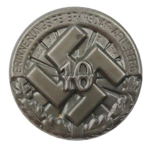 'Erinnerungsfeier NSDAP Arnsberg' 1934 Tinnie