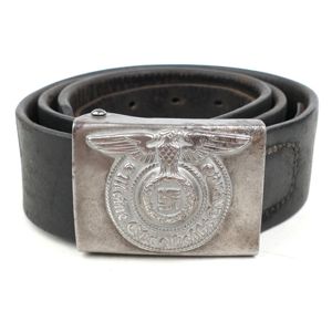 Waffen-SS Belt & Buckle - RZM 155/40 ᛋᛋ