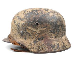 Luftwaffe M35 DD Camouflaged Helmet