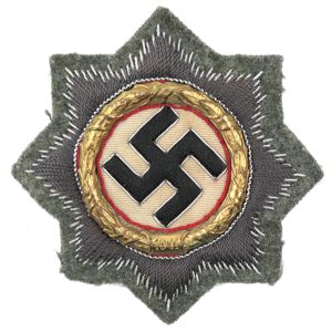 German Cross in Gold - Cloth Version