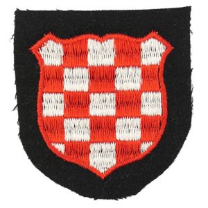 Waffen-SS 'Croatian' Volunteer Sleeve Shield