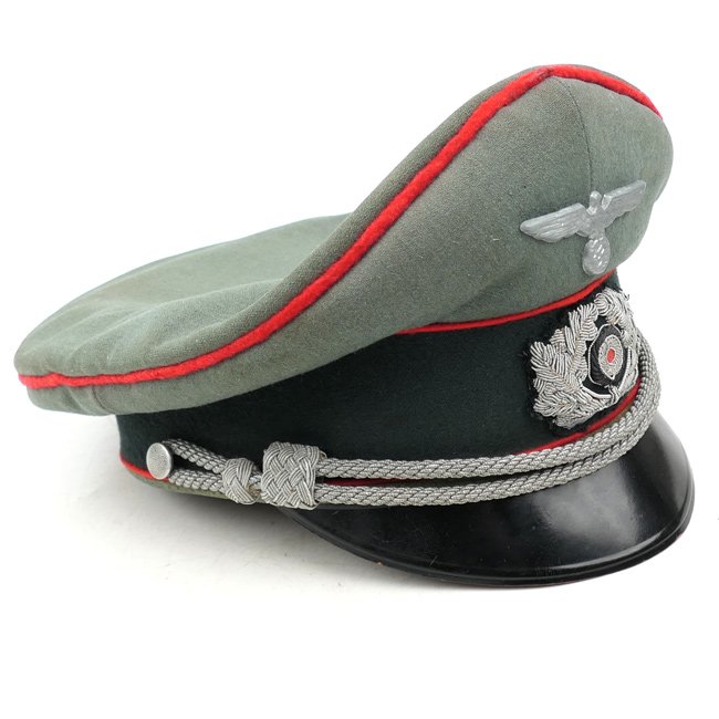 WH (Heer) Artillery Officer's Visor Cap — image 2