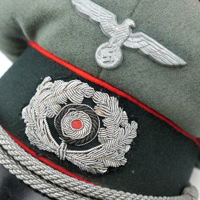 WH (Heer) Artillery Officer's Visor Cap — image 5