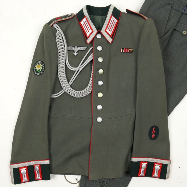 WH (Heer) 'Gebirgs-Artillerie' NCO's M35 Dress Tunic — image 2