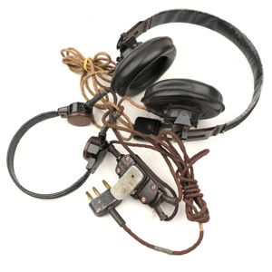 Wehrmacht 'Dfh.b' Panzer Headset 1944