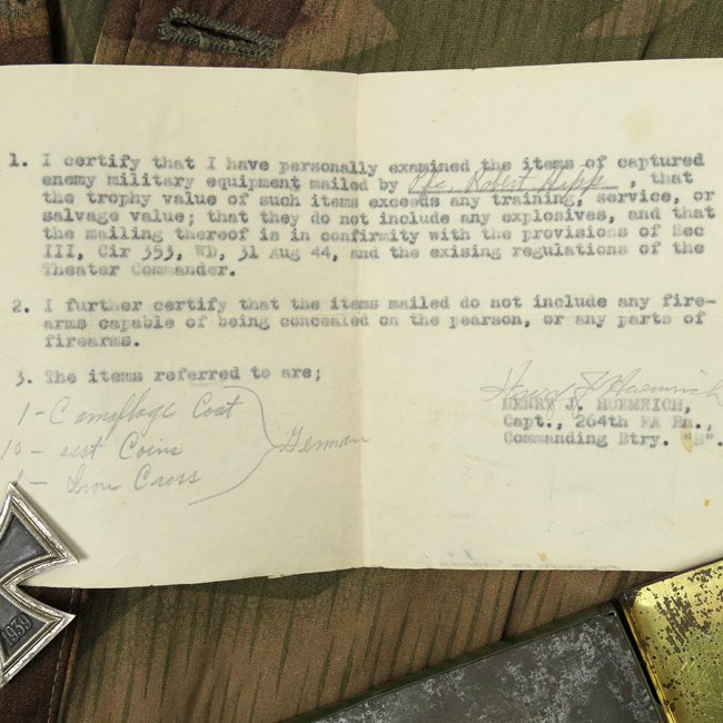 Veteran Bringback Reversible 'Sumpftarn' Camouflage Parka — image 12