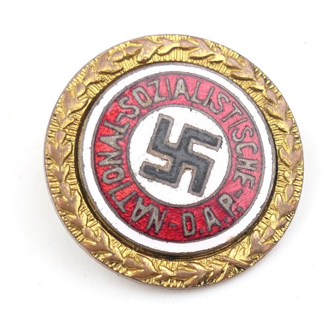 NSDAP Golden Party Badge '75479' — image 2