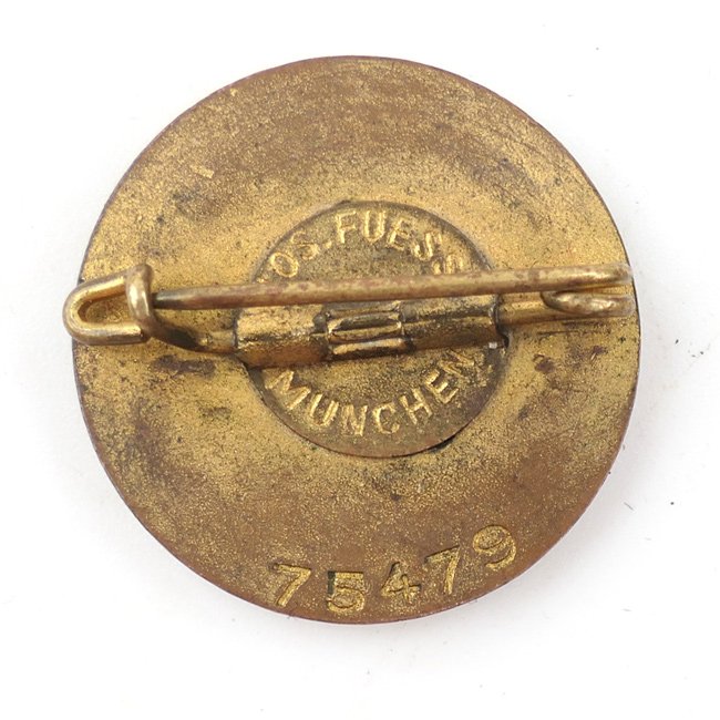 NSDAP Golden Party Badge '75479' — image 3