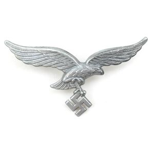 Late war Luftwaffe Visor Cap Eagle