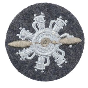 Luftwaffe Aircraft Equipment Administrator's Trade Badge