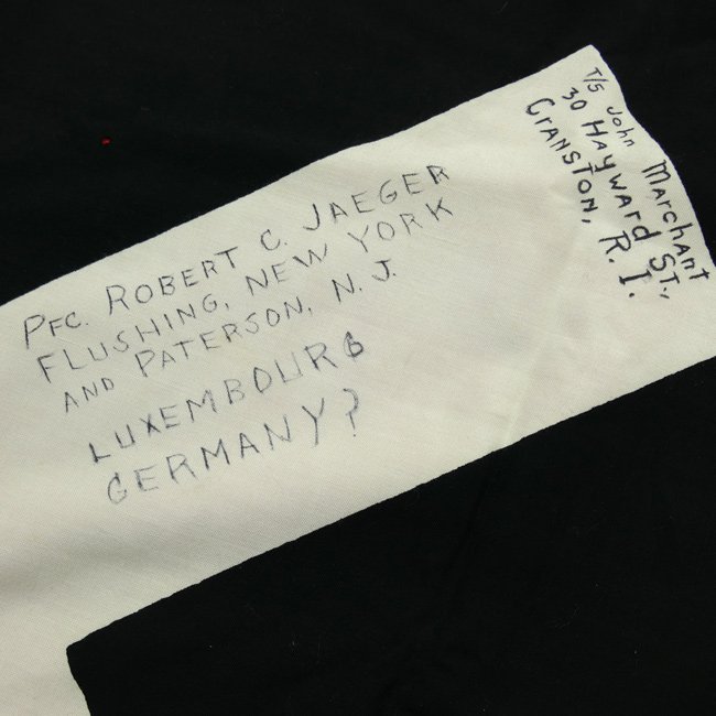 Captured US Vet Signed German Swastika Flag — image 4