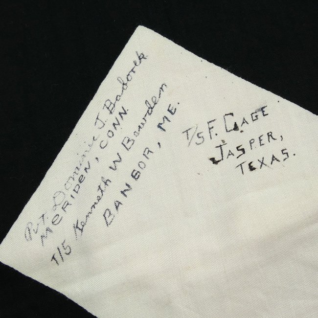 Captured US Vet Signed German Swastika Flag — image 7