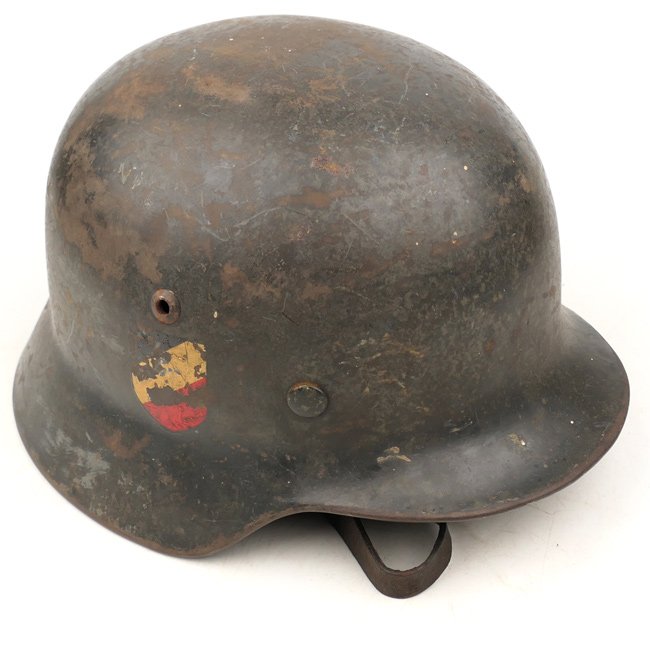 Early Luftwaffe DD M35 Combat Helmet — image 3