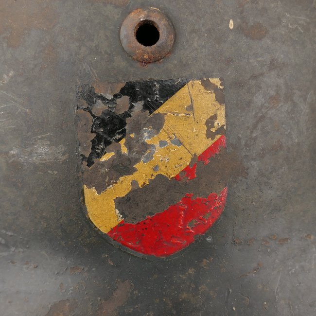 Early Luftwaffe DD M35 Combat Helmet — image 6