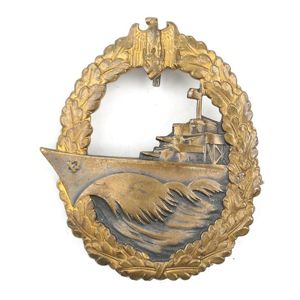 Kriegsmarine Destroyer War Badge - Schwerin