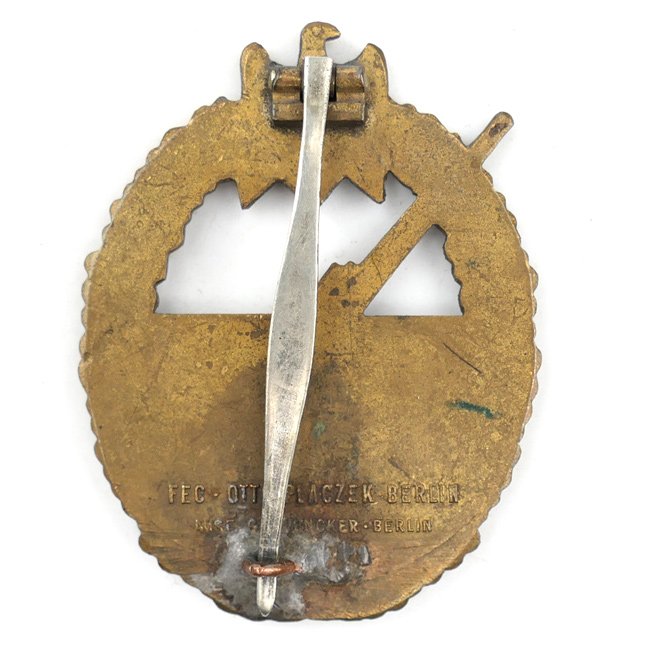 Coastal Artillery War Badge - Juncker — image 3