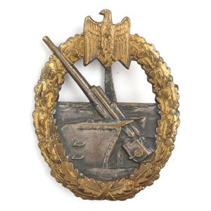 Coastal Artillery War Badge - Juncker
