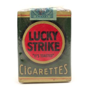 US Lucky Strike Cigarettes Package