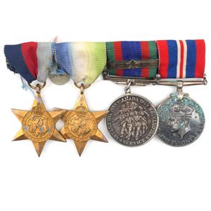 4-piece Canadian Medal Bar