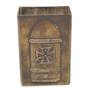 WW1 Big Bertha Matchbox Holder