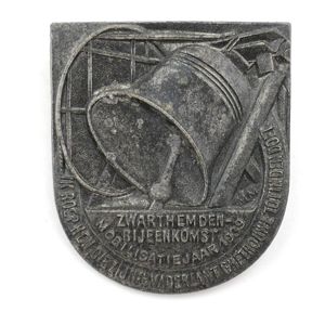 NSB 'Zwarthemden Bijeenkomst' Tinnie