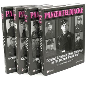 Set of 4 'Panzerfeldjacke' Reference Books