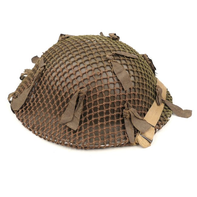 Canadian MK II Combat Helmet with Net & Scrim — image 4