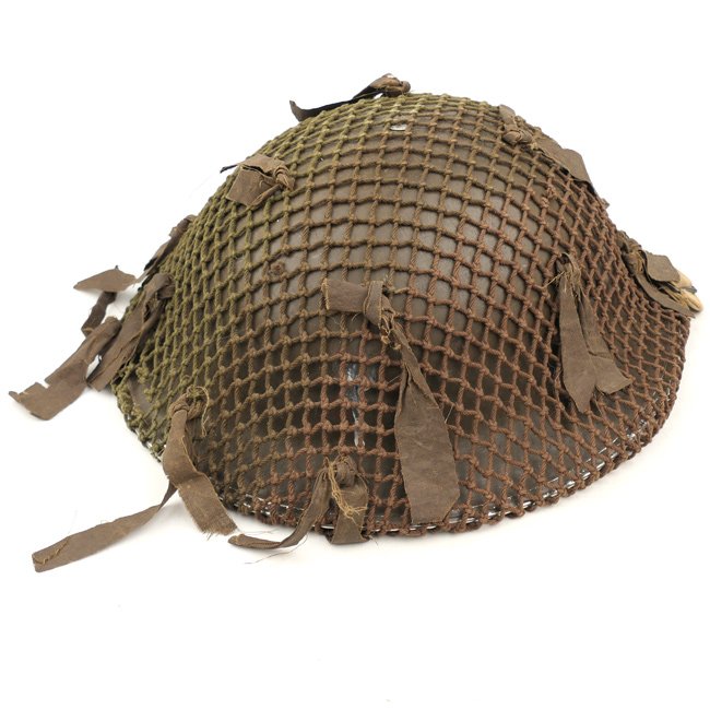 Canadian MK II Combat Helmet with Net & Scrim — image 5