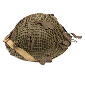 Canadian MK II Combat Helmet with Net & Scrim