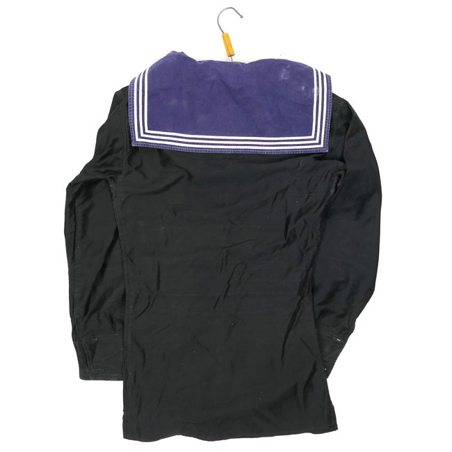 Kriegsmarine Blue Jumper Shirt with Collar Dickie — image 7