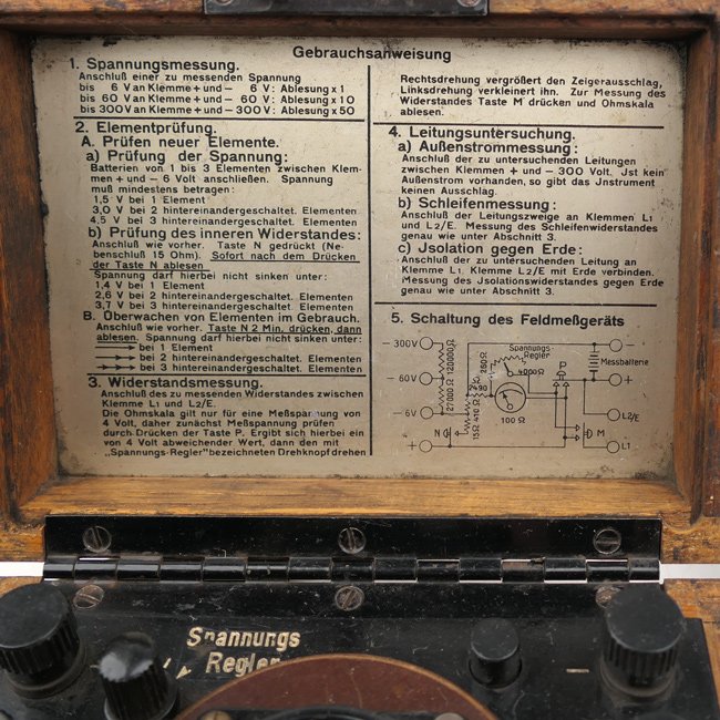 Wehrmacht 'Feldmeßgerät' (Volt-Ohmmeter) — image 3