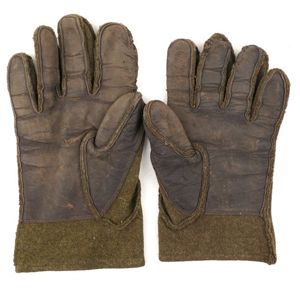 WW2 US Wool & Leather Gloves