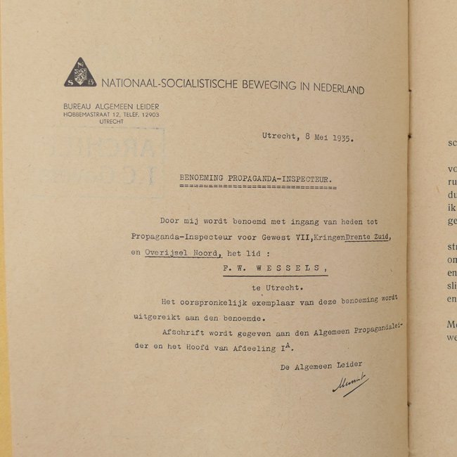 'De N.S.B-Leiding Ontmaskerd' Booklet — image 3