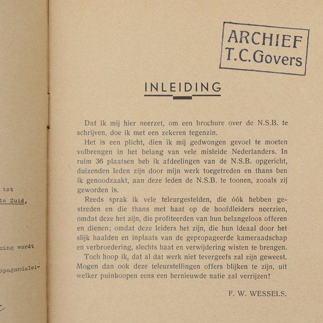 'De N.S.B-Leiding Ontmaskerd' Booklet — image 4