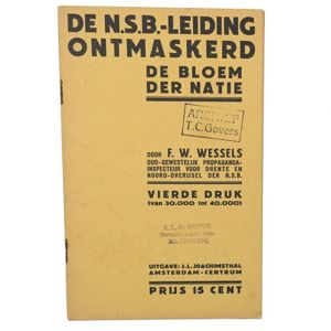 'De N.S.B-Leiding Ontmaskerd' Booklet