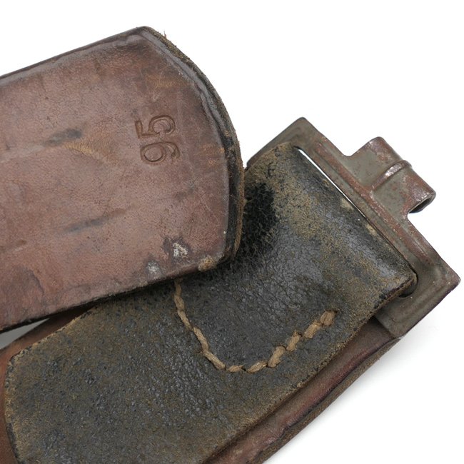 WH (Heer) EM/NCO's Belt & Buckle — image 5