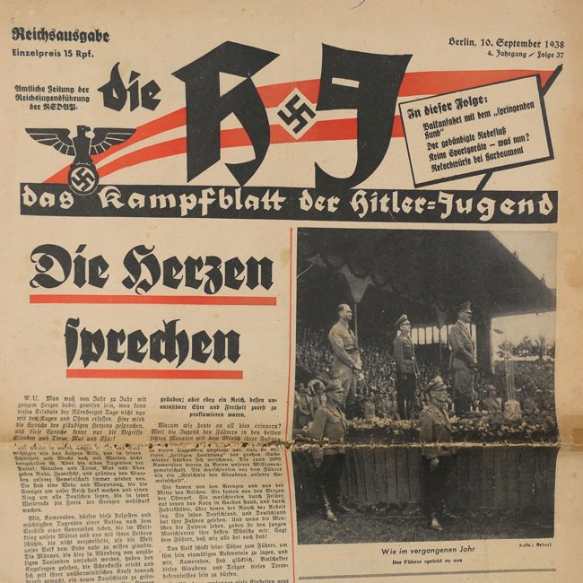 'Die HJ - Das Kampfblatt Der Hitler Jugend' Newspaper — image 2