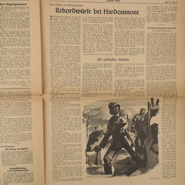 'Die HJ - Das Kampfblatt Der Hitler Jugend' Newspaper — image 3