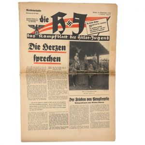 'Die HJ - Das Kampfblatt Der Hitler Jugend' Newspaper