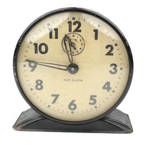 WW2 era US 'War Alarm' Clock